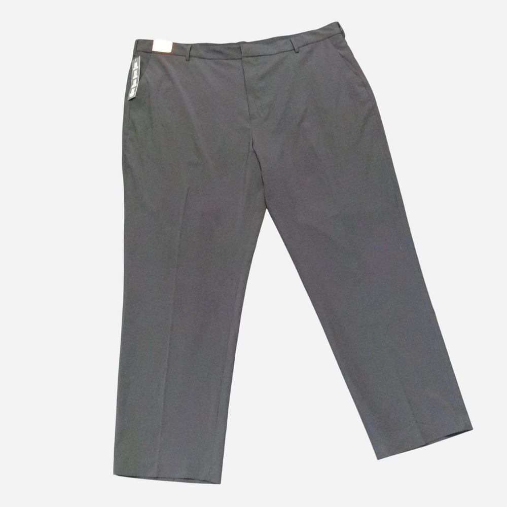 Black big and tall trousers Size: 48"
